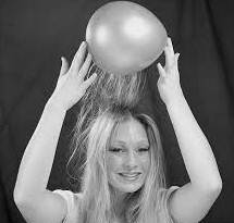 Image result for Charged hairs exert force on balloon